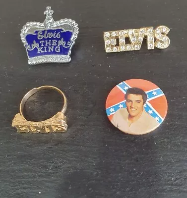 VINTAGE ELVIS PRESLEY JEWELLERY COLLECTION  Pre Owned • $24.89