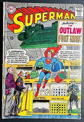 Super Man #179 - Featuring The Outlaw Fort Knox! DC Comics 1965! Vintage! • $0.99