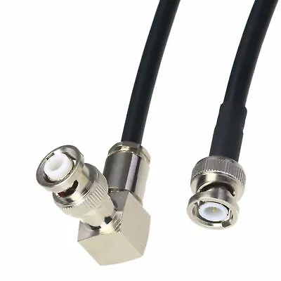 HT/MHV Plug 90° To Standard BNC 50Ω High Voltage Procedure DC Test Cable 1~16FT • $9.31