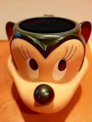 Vintage Applause Disney Minnie Mouse Head Face Ears 3-d Plastic Kids Cup Mug  • $13.99
