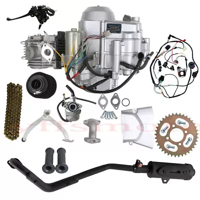 125cc Engine Motor W/Reverse Kits For TRX90 ATC70 ATV Quad Carts 4 Wheeler 140cc • $495.04