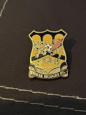 £1.99 • Buy Three Bridges FC Football Pin Badge - English Non League