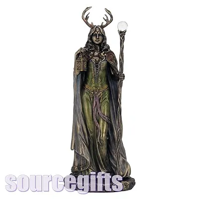 New Keeper Of The Forest Goddess Pagan Wicca Figurine Ornament Nemesis Statue    • £49.85