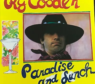 RY COODER - Paradise And Lunch CD 1974 Warner Germany Exc Cond! • $12.99