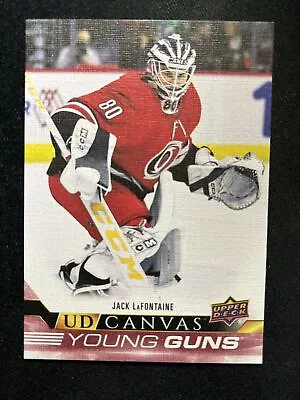22-23 UD Series 1 Hockey UD Canvas C102 Jack LaFontaine • $0.99