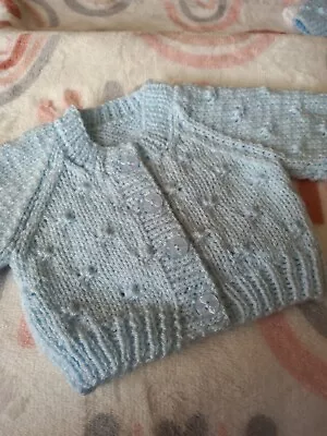 Hand Knitted Premature Baby Cardigans • £6.50