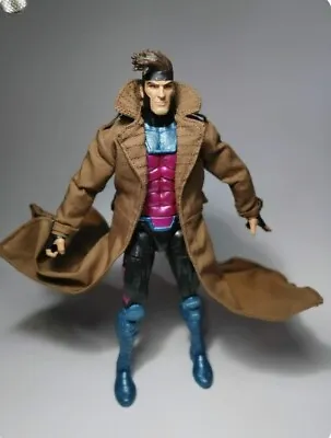 1/12 Gambit Brown Wired Trench Coat For 6  Marvel Legends ML Figure Toy Gift 1PC • $44.03