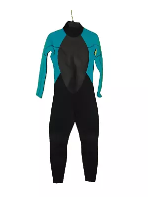 RealOn Black And Blue Wetsuit Medium Adult FULL WETSUIT NEW 4MM • $34.20