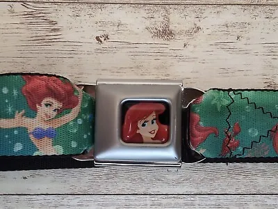 The Little Mermaid Ariel Disney Adjustable Belt Buckle Down Seat Belt Classic • $24.99