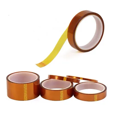 33m Heat Resistant Tape Kapton Anti Static Insulation Polyimide Electrical Tape • £7.99