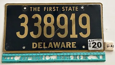 *License Plate Delaware The First State 338919 • $11.24
