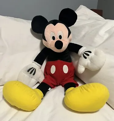 ❤️Mickey Mouse Plush – Large 29 In Tall - Disney Very Nice Big Plush!! • $47.44