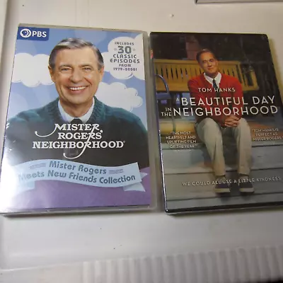 Mister Rogers' Neighborhood Meets New Friends Collection DVD +BEAUTIFUL DAY NEW • $35.65