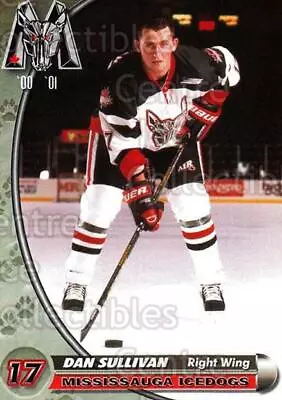 2000-01 Mississauga Ice Dogs #22 Dan Sullivan • $2.19