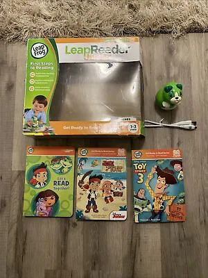 Leap Frog Leap Reader Junior Book Toy Story 3 Disney Jake Pirate Green Puppy Dog • £19.95