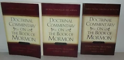 LDS Doctrinal Commentary On Book Of Mormon Set By Joseph McConkie Vols 234 PB • $17.99