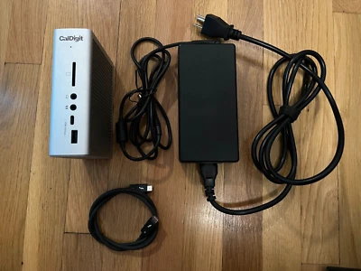 $129 • Buy CalDigit TS3 Plus Thunderbolt Docking Station W/ AC Adapter, TB3 Cable