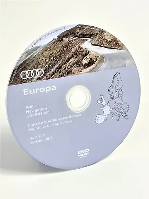 £12.95 • Buy Audi 2022 MMI 2G High Navigation Map Update Sat Nav DVD A4 A5 A6 A8 Q7 ✔️