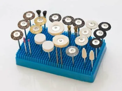 30 Piece Rotary Tool Accessory Kit Jewelry Making Metal Polishing Brush Buff Set • $29.95