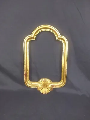 Vintage Italian Arch Wood Frame Gold Ornate Gilt 12.5  H • $28