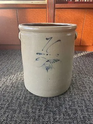 Antique Gettysburg Area Blue Bee Sting Crock 10 Gallon Crock! • $350