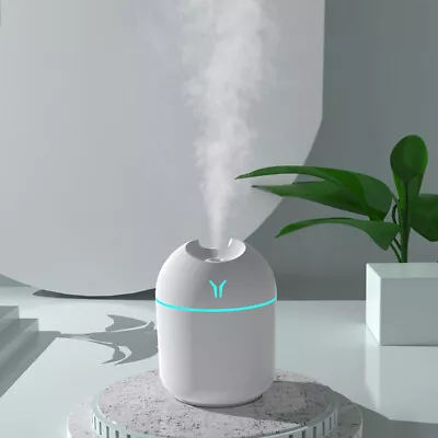 $12.34 • Buy USB Car Air Purifier Diffuser Aroma Oil Humidifier Mist Led Light Home Room AU