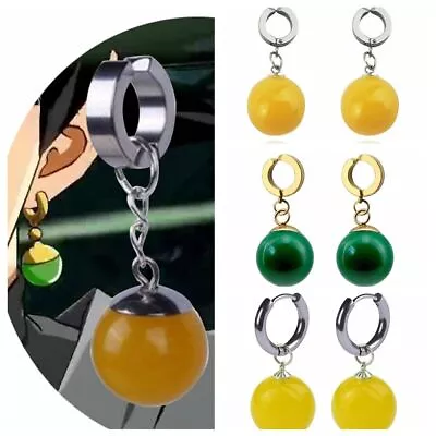 Cosplay Potara Earrings Anime Ear Clip Trendy Ear Pendants  Men • $4.27