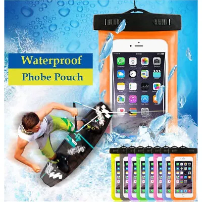 Waterproof Bag Underwater Pouch Dry Case Cover For IPhone 14 13 12 11 Pro Max XR • £3.58