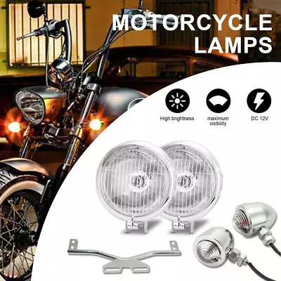 Passing Light Bar Turn Signals For Yamaha V-Star Vstar V Star XVS 1100 Custom • $66.45