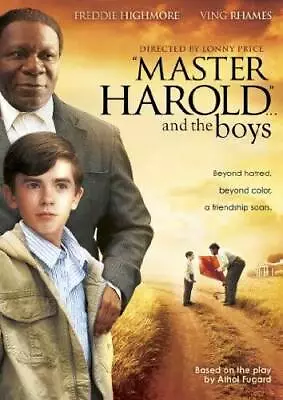 'MASTER HAROLD'...and The Boys - DVD By Freddie HighmoreVing Rhames - VERY GOOD • $4.75