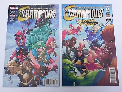 Marvel Comics - Champions #20 & #21 (2018) • £8.99