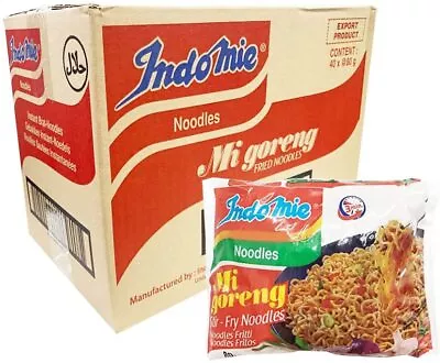 £17.99 • Buy Indomie Mi Goreng Instant Stir-Fry Noodles- 40 Packets, 80g Each - BBD: 08.07.23