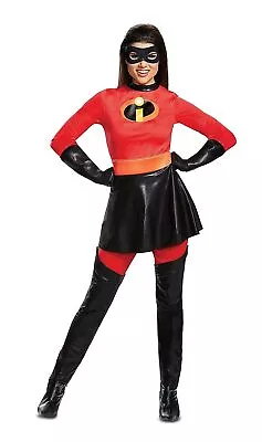 Mrs. Incredible Disney Incredibles 2 Fancy Dress Halloween Deluxe Adult Costume • $90.95