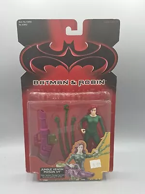 Jungle Venom Poison Ivy Batman & Robin Vintage Action Figure Kenner 1997 90s New • $13.99