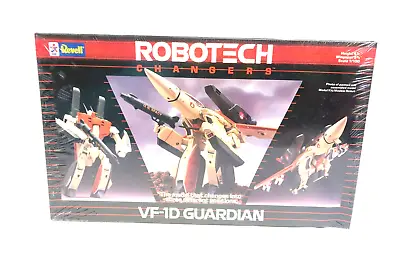 1985 Revell 1408 Robotech Changers VF-1D Guard 1/100 Model Kit NOS H7 • $18.99