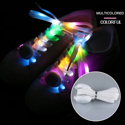 £4.93 • Buy 1 Pair Of Shoe Laces LED Light Up Colours Shoelaces Shoe Laces For Party Bar