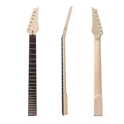 Ibanez Style Guitar Neck  Replacement 24 Fret 25.5inch Maple Rosewood Fretboard • $63.45