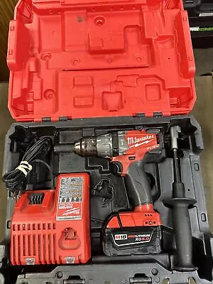 Milwaukee M18 FUEL (2704-22) - 18V Cordless Hammer Drill Kit (Only 1 Battery) • $124.99