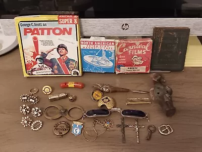 Vintage Lot 8mm POPEYE GENERAL PATTON JEWELRY  WATCHMAKER TOOL ETC • $24