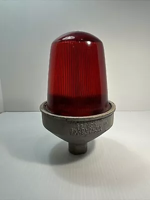 Crouse Hinds Vda25 Vaporproof Light Fixtures With G57 Red Globe • $79.99