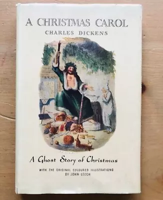 A CHRISTMAS CAROL By CHARLES DICKENS - H/B D/W - 1951 - £3.25 UK POST • £6.99