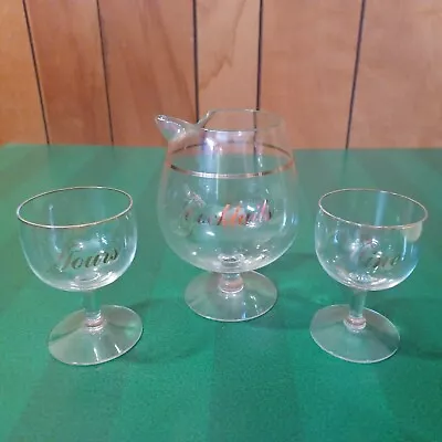 Vintage 3 Piece Cocktail Set. Reads: Cocktails Yours & Mine • $14.99