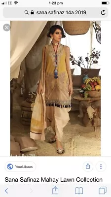 £35 • Buy Sana Safinaz Original Like Gul Ahmed, Asim Jofa