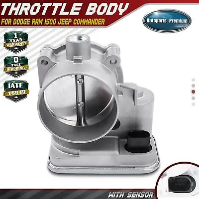 Throttle Body W/TPS For Chrysler Aspen 08-09 Dodge Jeep Ram SRT V8 4.7L V10 8.4L • $79.99