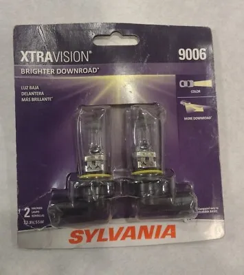 SYLVANIA - 9006 XtraVision - High Performance Halogen Headlight Bulb (2 Bulbs) • $11.99