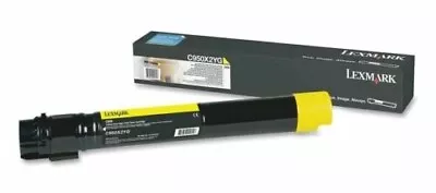 Lexmark C950 Genuine Extra High Capacity Yellow Toner Cartridge - (C950X2YG) VAT • £99.99