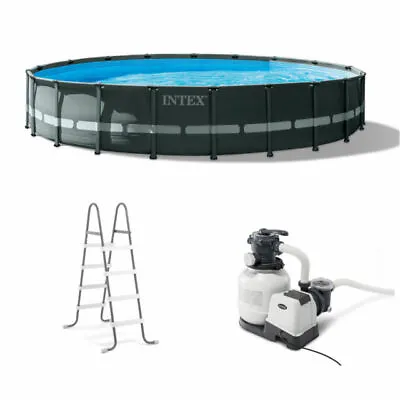 $2000 • Buy Intex 22' X 52  Ultra XTR Frame Round Swimming Pool Set With Sand Filter Pump