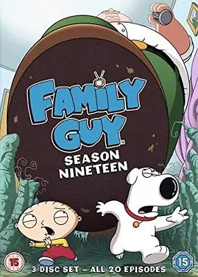 Family Guy Season 19 DVD [2019] New DVD FREE & FAST Delivery • £15.70