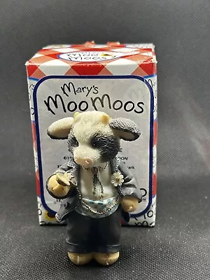 Vintage 1983 Enesco Mary’s Moos Resin Cow Figurine Best Bull • $12