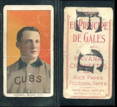 T206 Orval Overall Portrait ~~ PR Mk Backstamp! ~~ El Principe De Gales EPDG • $249.99